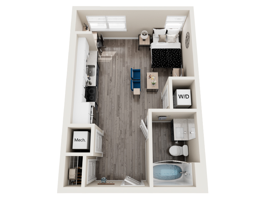 Studio Floor-plan