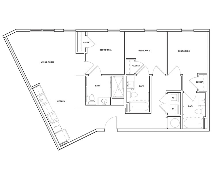 C4 - 3x3 Floor plan