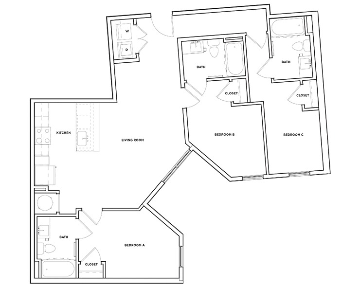 C5 - 3x3 Floor plan