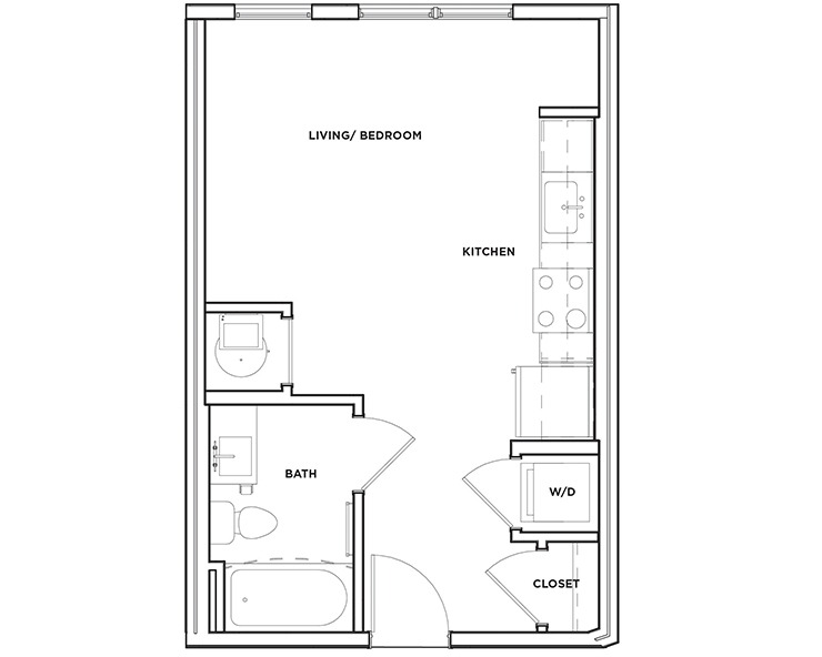 S6 - Studio Floor plan
